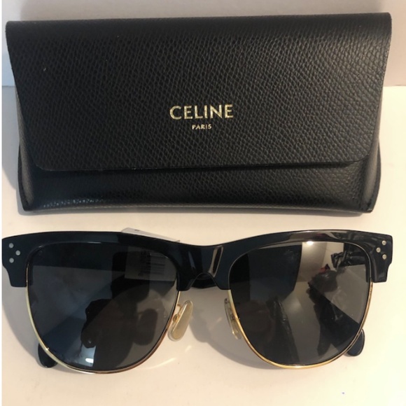 CELINE 54MM Clubmaster Sunglasses black main image 9